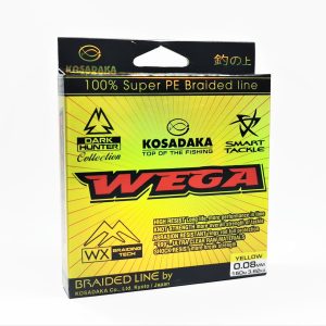 Pītā aukla Kosadaka "Wega" yellow 150m - 0.08mm