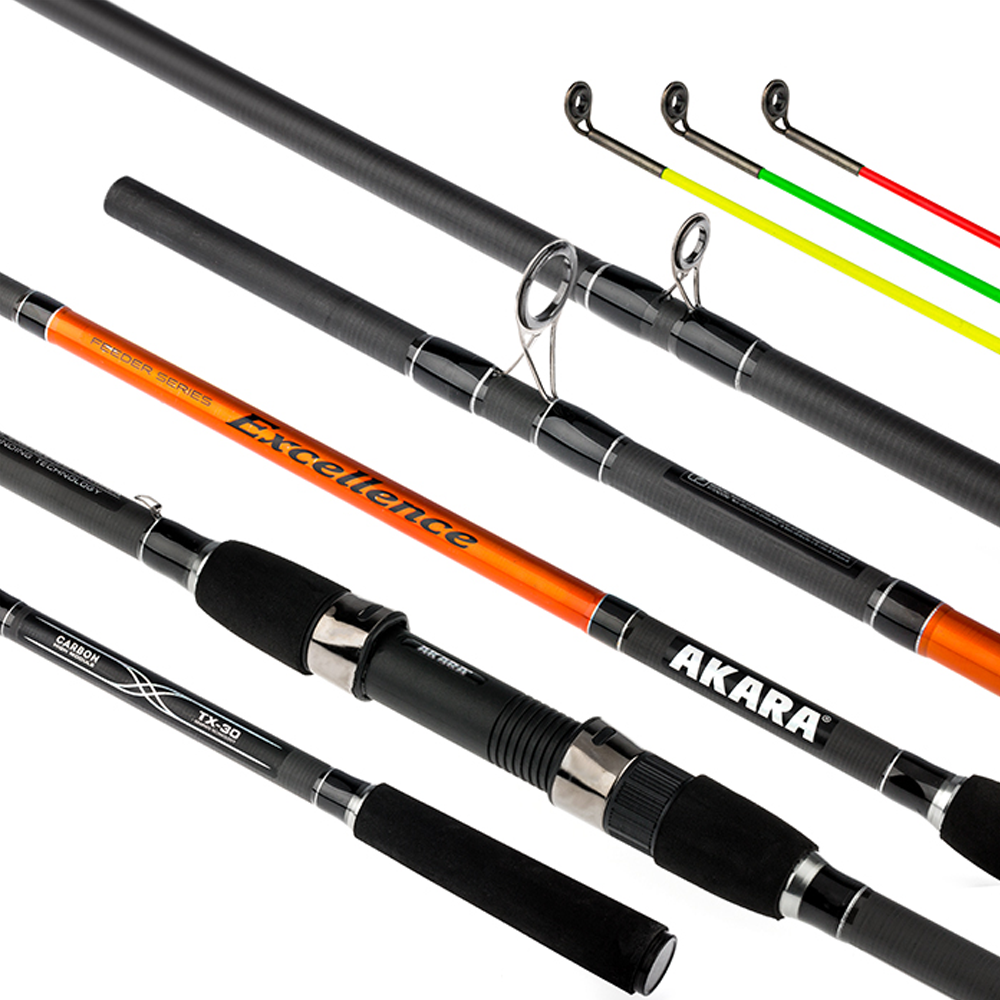 Makšķerkāts Akara "Excellence Feeder TX-30"- 3.60, tests 90-120-150g - Image 2