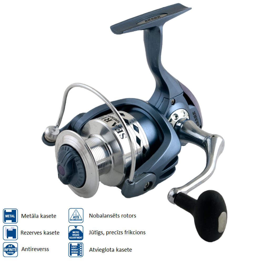 Bezinerces spole AKARA "Sea Rider" SRF-6000A