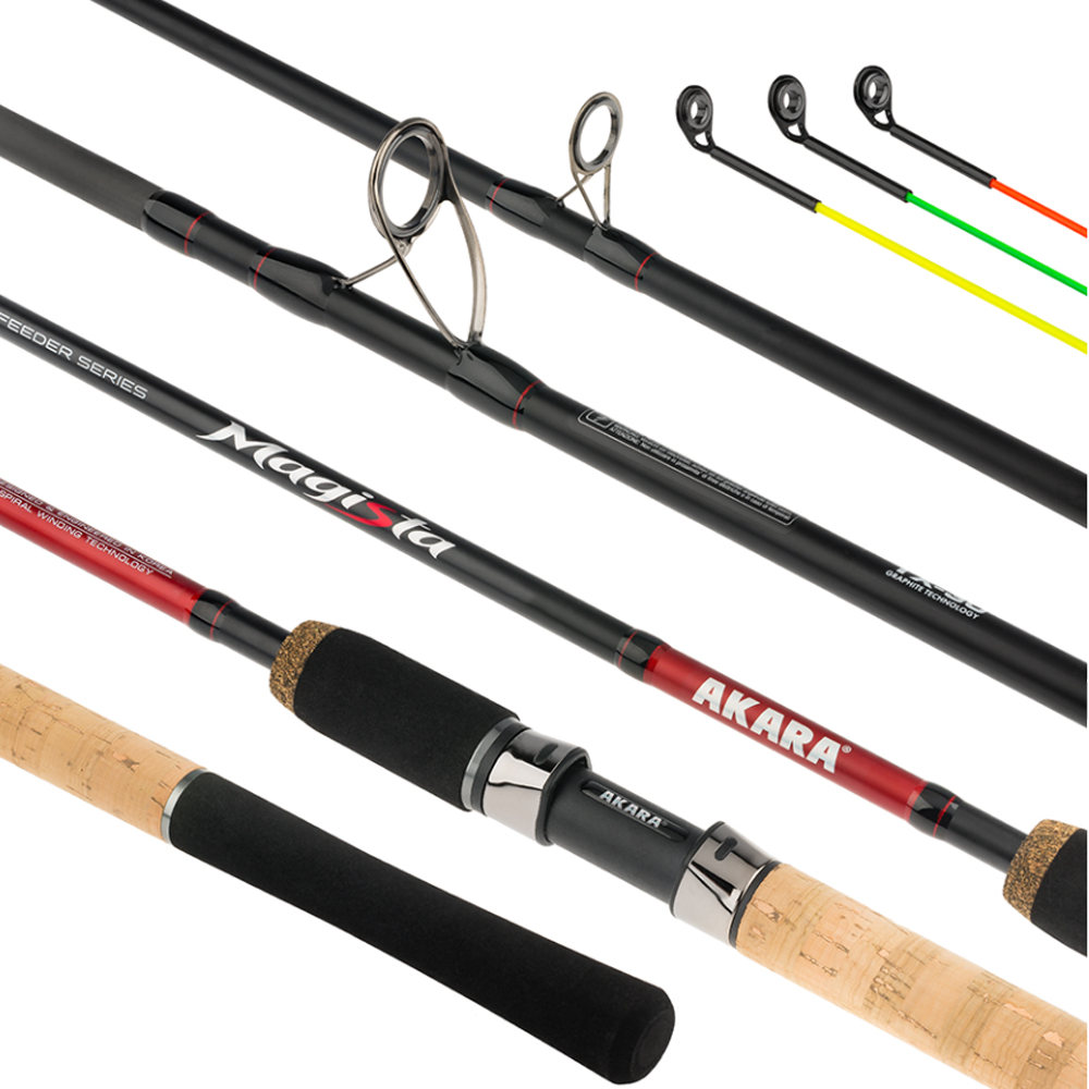 Makšķerkāts AKARA "MAGISTA Feeder TX-30"3X (3,90m, tests: 90-120-150) - Image 2
