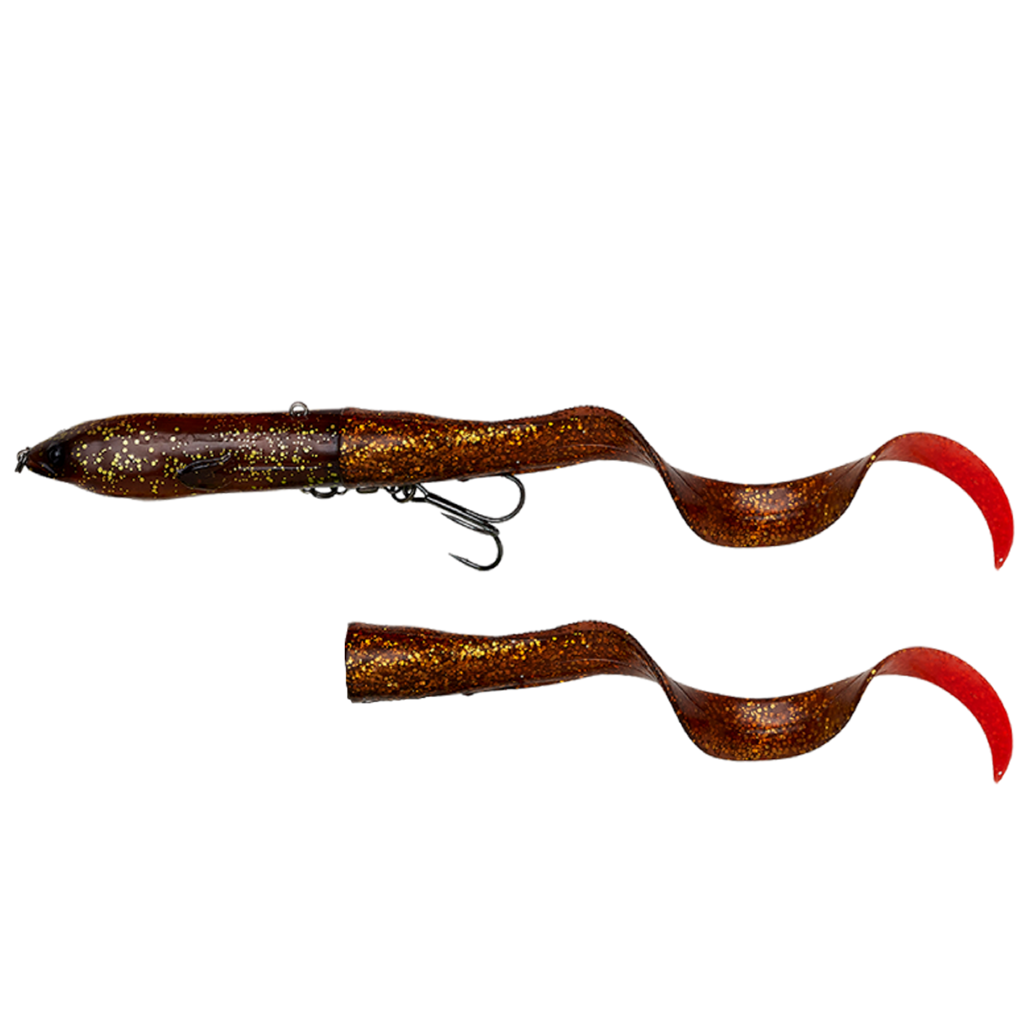 Māneklis Savage Gear 3D Hard Eel 2+1 Motor Hot Tail ( 17cm, 50g)