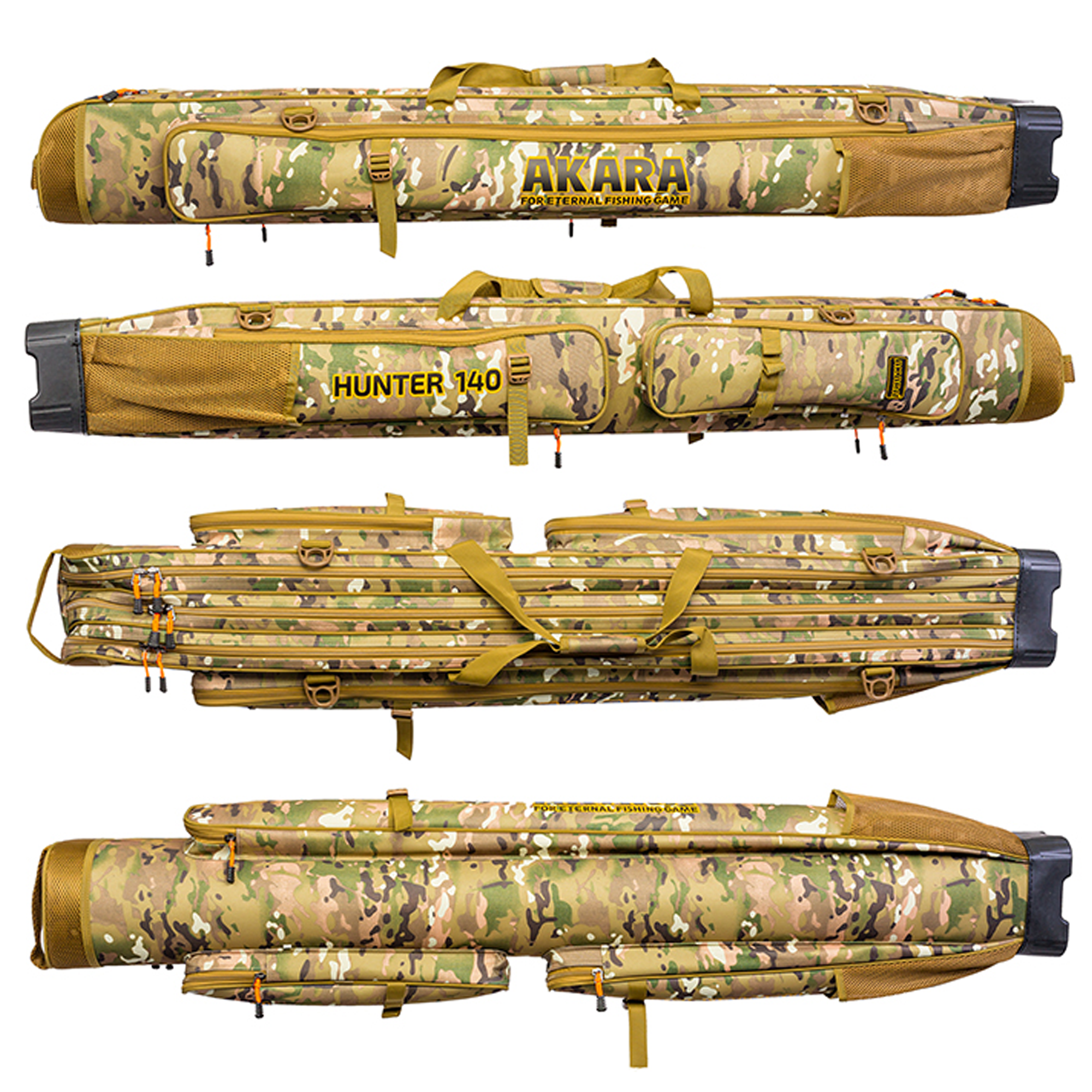 Makšķeru soma AKARA "HUNTER" 160cm - Image 3