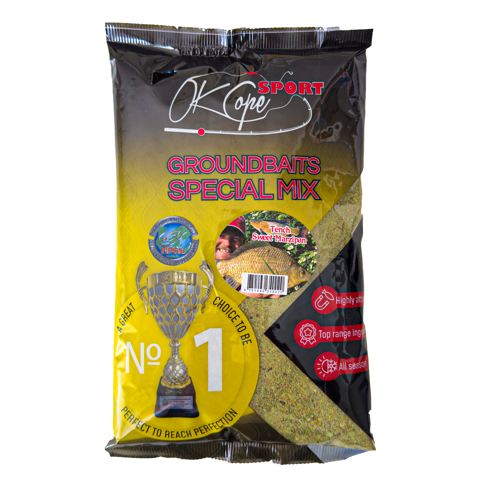 Barība Ok Cope Sport GROUNDBAITS Special Mix - Tench Sweet Marzipan