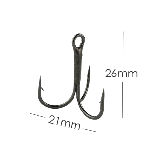 Trīsžuburu āķis KUJIRA 530 #2 (1gb)