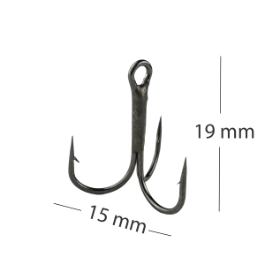 Trīsžuburu āķis KUJIRA 530 #6 (1gb)