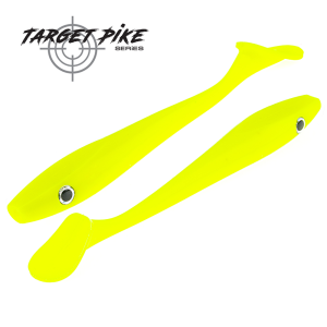 Silikona māneklis AKARA SOFTTAIL "Jobe Target Pike" 200mm (1gb)- 04Y