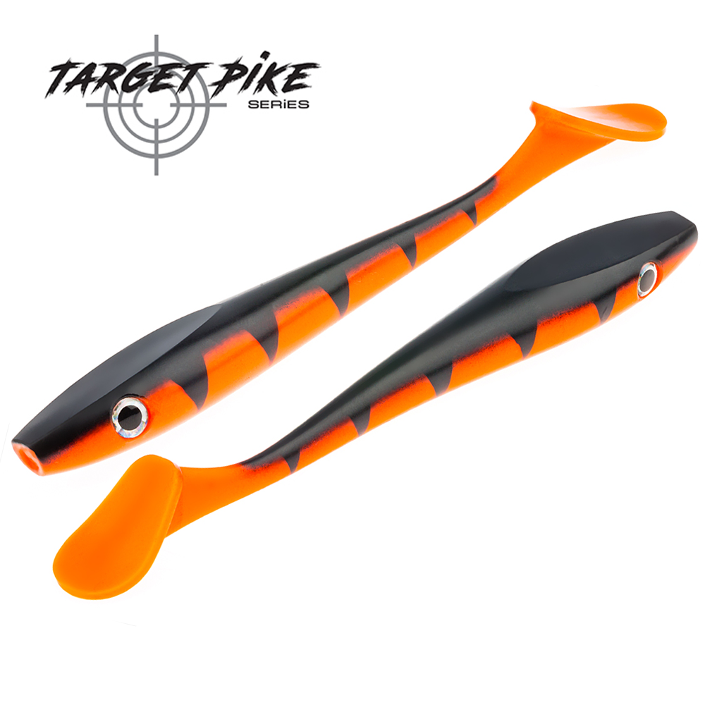 Silikona māneklis AKARA SOFTTAIL "Jobe Target Pike" 200mm (1gb)- 302