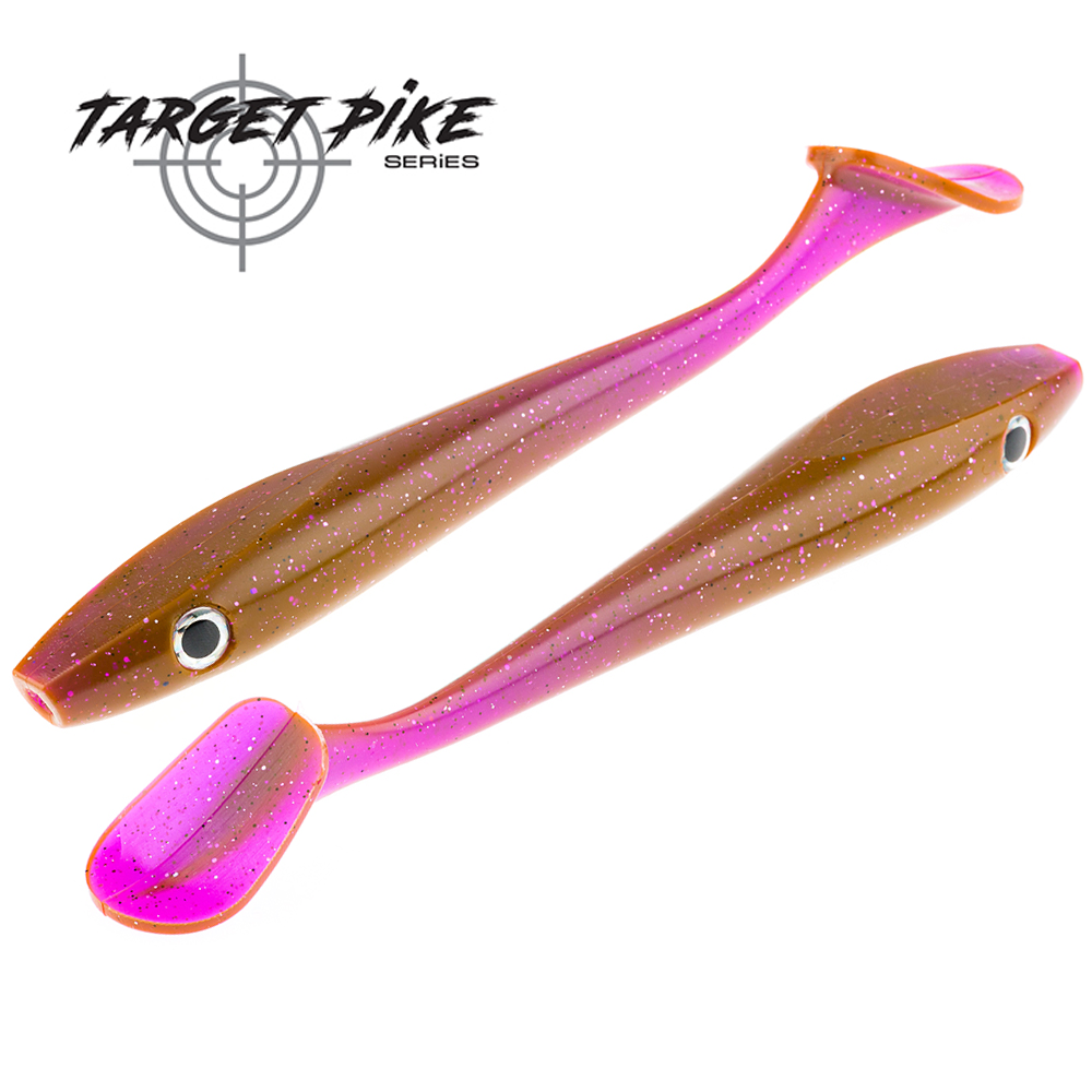 Silikona māneklis AKARA SOFTTAIL "Jobe Target Pike" 200mm (1gb) - 413