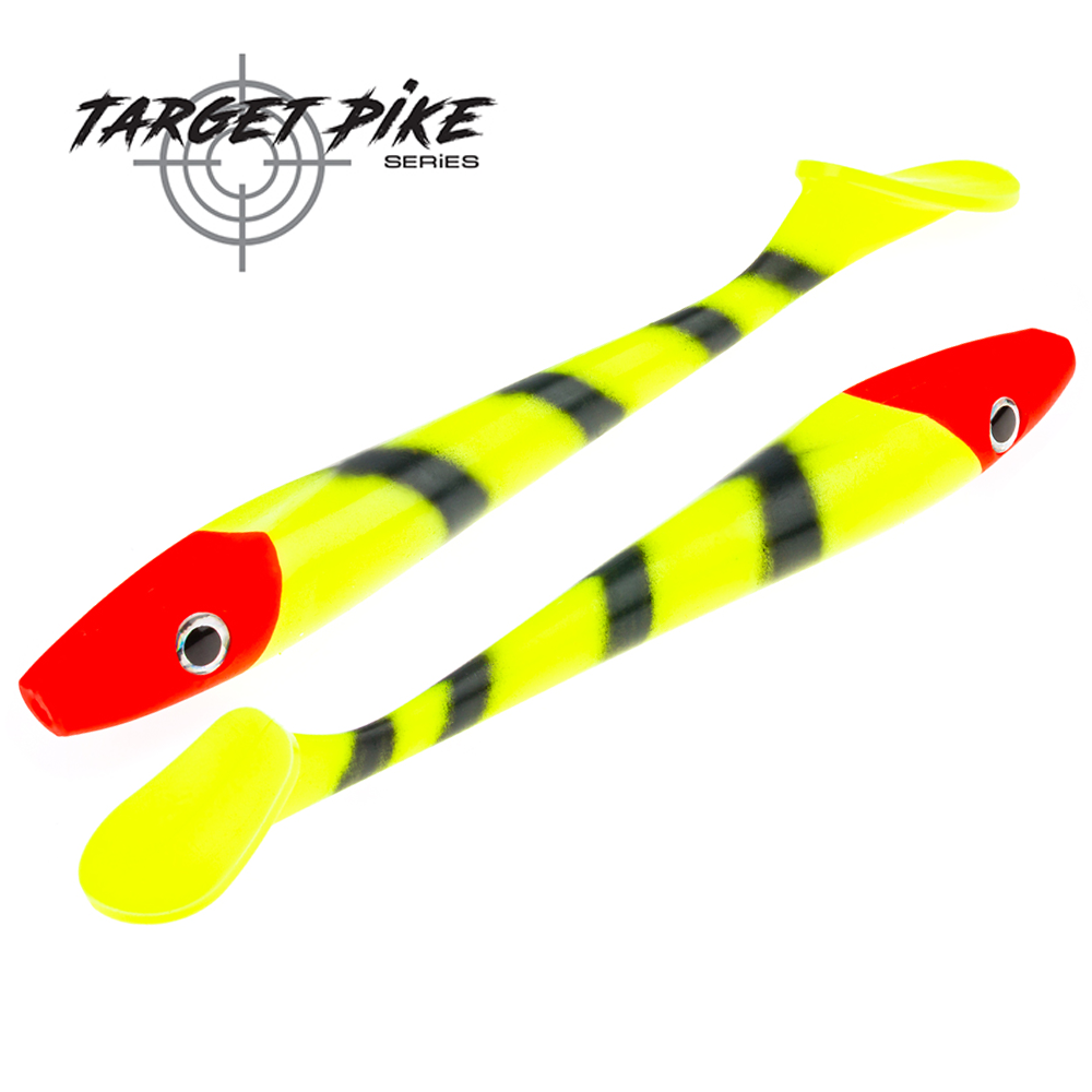 Silikona māneklis AKARA SOFTTAIL "Jobe Target Pike" 230mm (1gb) - 303