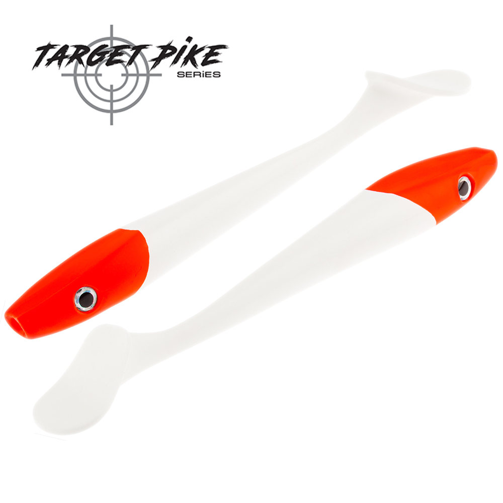 Silikona māneklis AKARA SOFTTAIL "Jobe Target Pike" 230mm (1gb)- 449