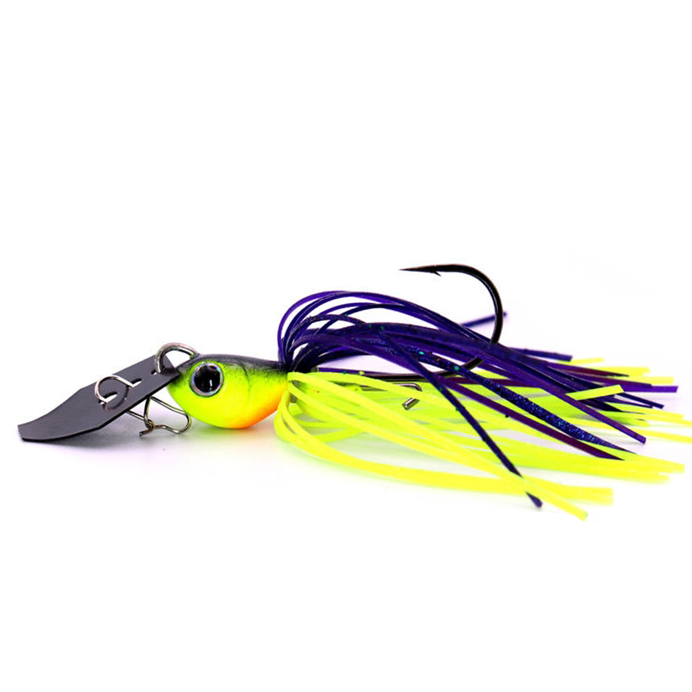 Chatterbait Noike Tiny Kaishin 1/4 oz 7gr - Purple/Chart
