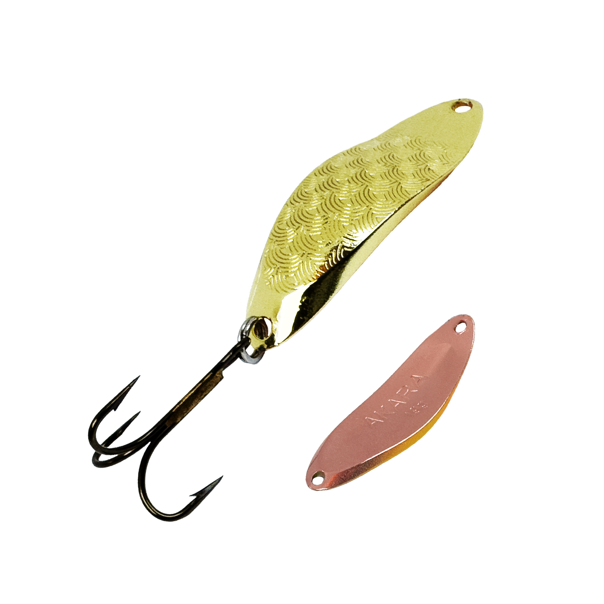 Šūpojošais vizulis Akara "Sea Trout" - GO/CU ( 19g, 60mm )