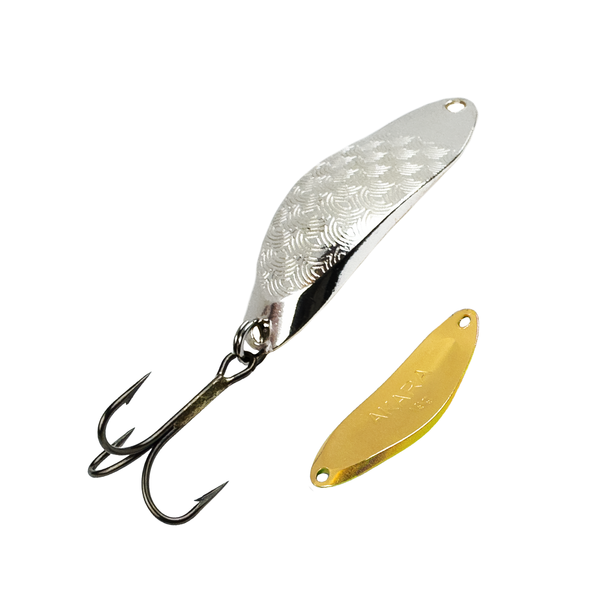 Šūpojošais vizulis Akara "Sea Trout" - SIL/GO ( 19g, 60mm )