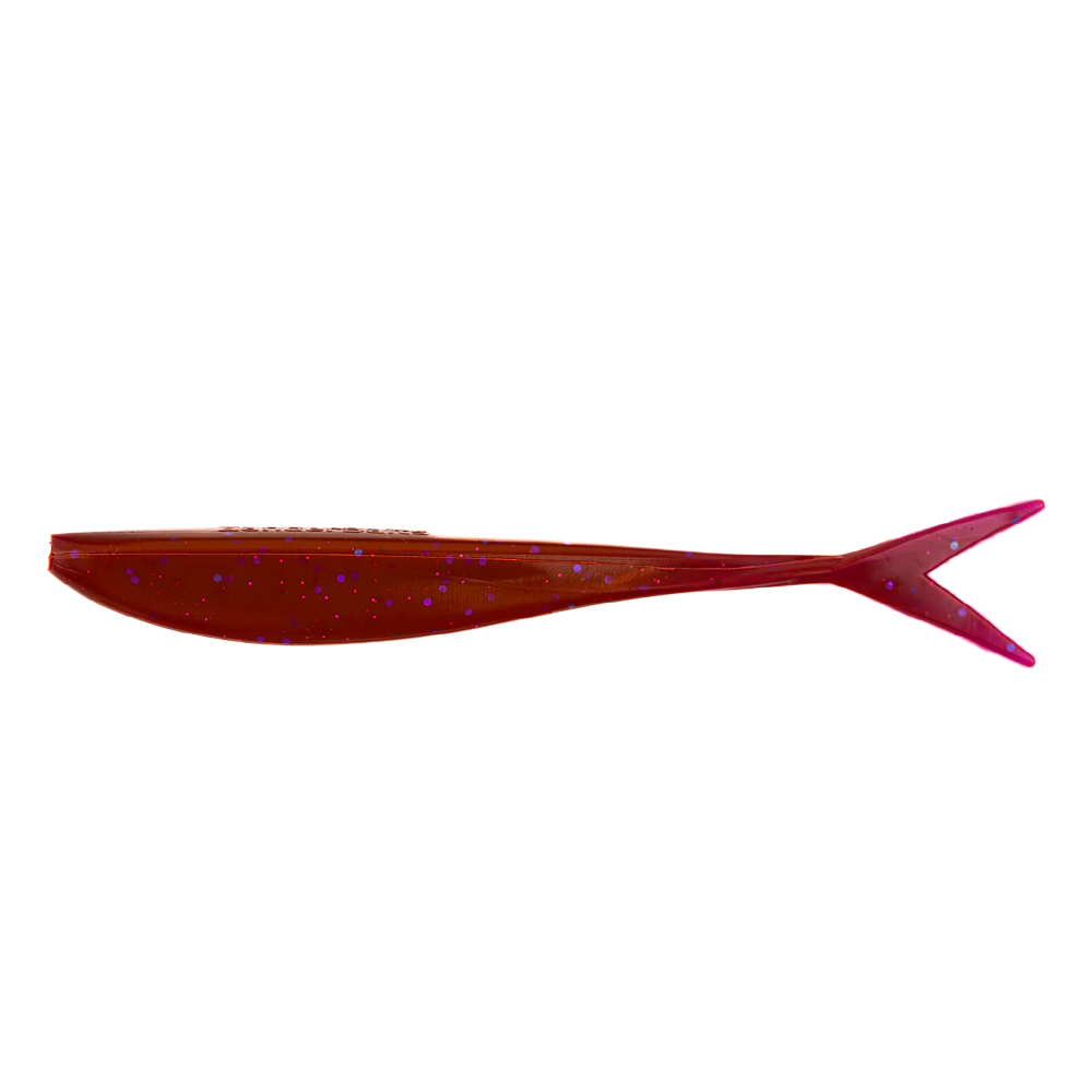 Silikona māneklis ZanderBaits VTail FAT 5.5'/15cm - Pink LOX UV