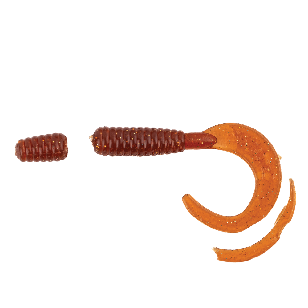 Silikona māneklis ZanderBaits Moon Tail 2.4'/1.8' Pink LOX UV - Image 2
