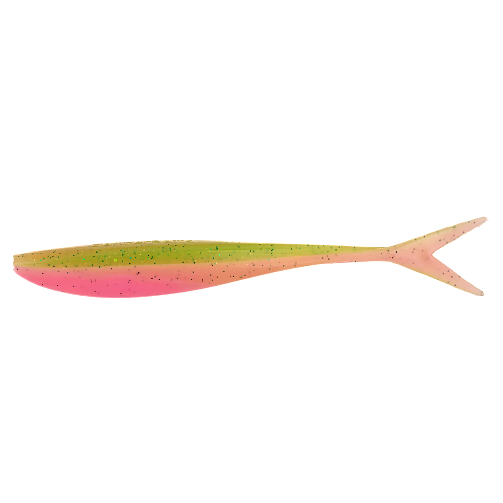 Silikona māneklis ZanderBaits VTail FAT 5.5'/15cm - Watermelon UV