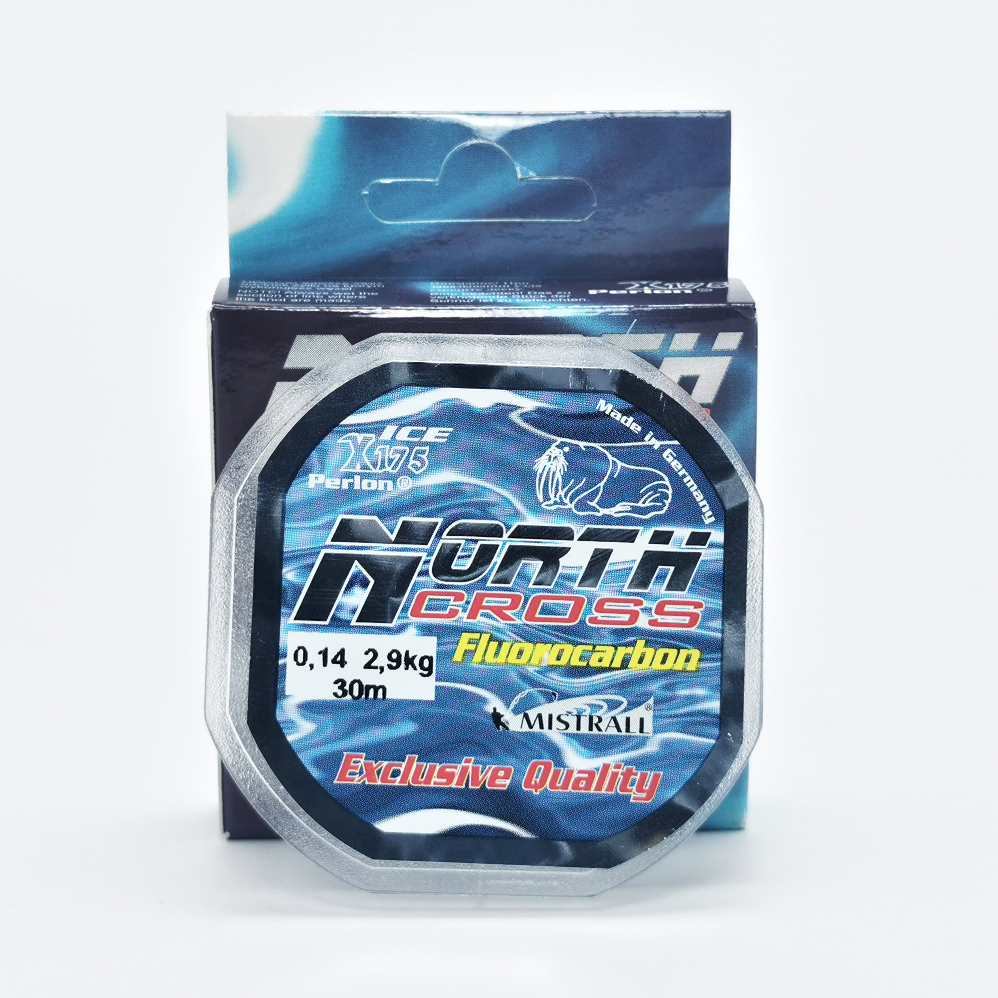 Fluorokarbona aukla MISTRALL «North CROSS» 30 - 0.14mm