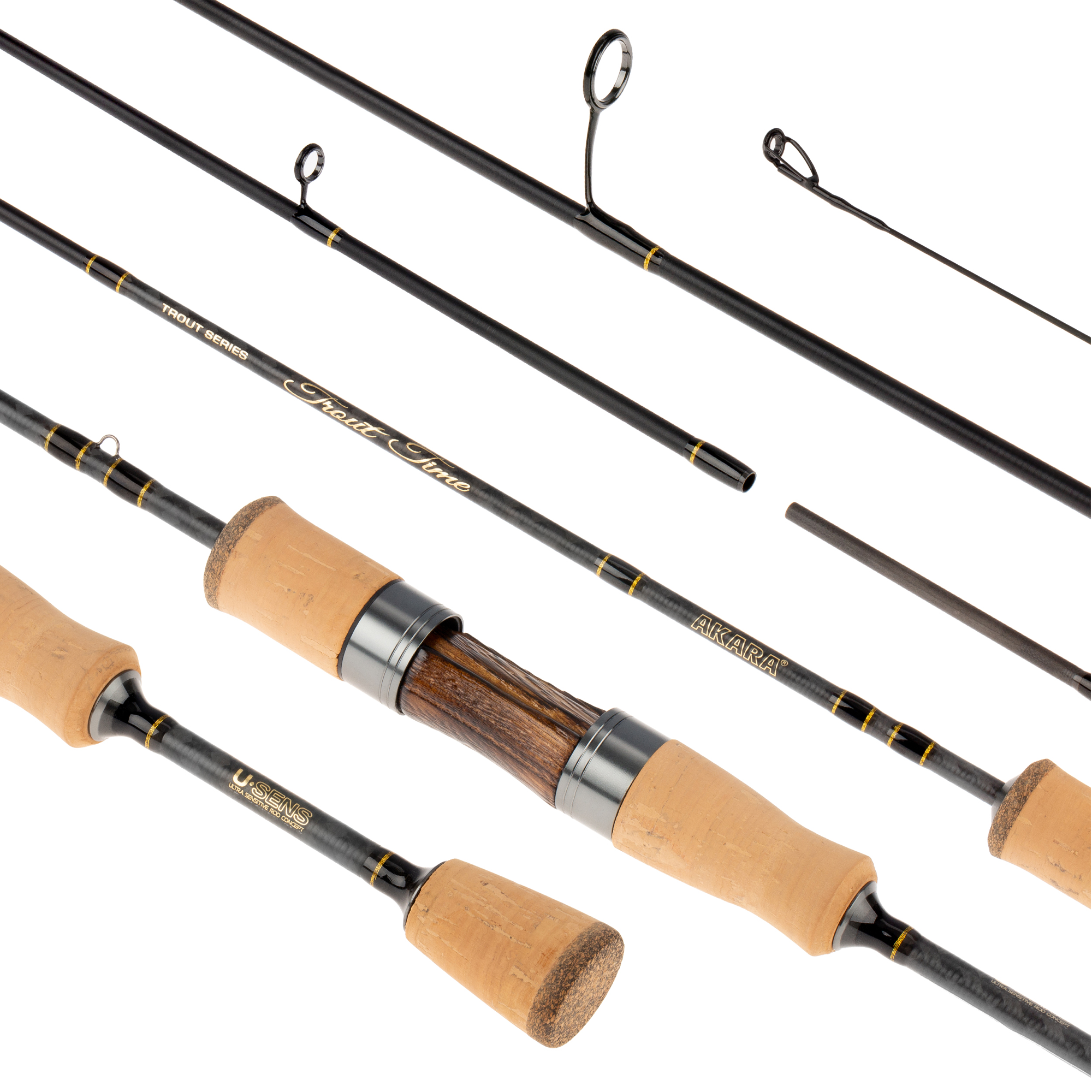 Spinings AKARA "Trout Time" 662UL - 1.98m, tests 0.5-5g - Image 2
