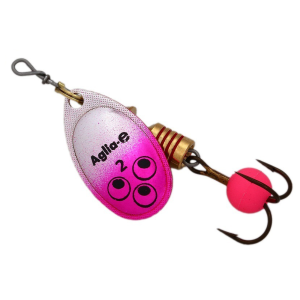 Vizulis rotiņš blisterī Mepps AGLIA-e Brite #2 - Pink