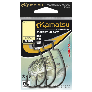 Ofseta āķi Kamatsu Offset Heavy BLN #3/0