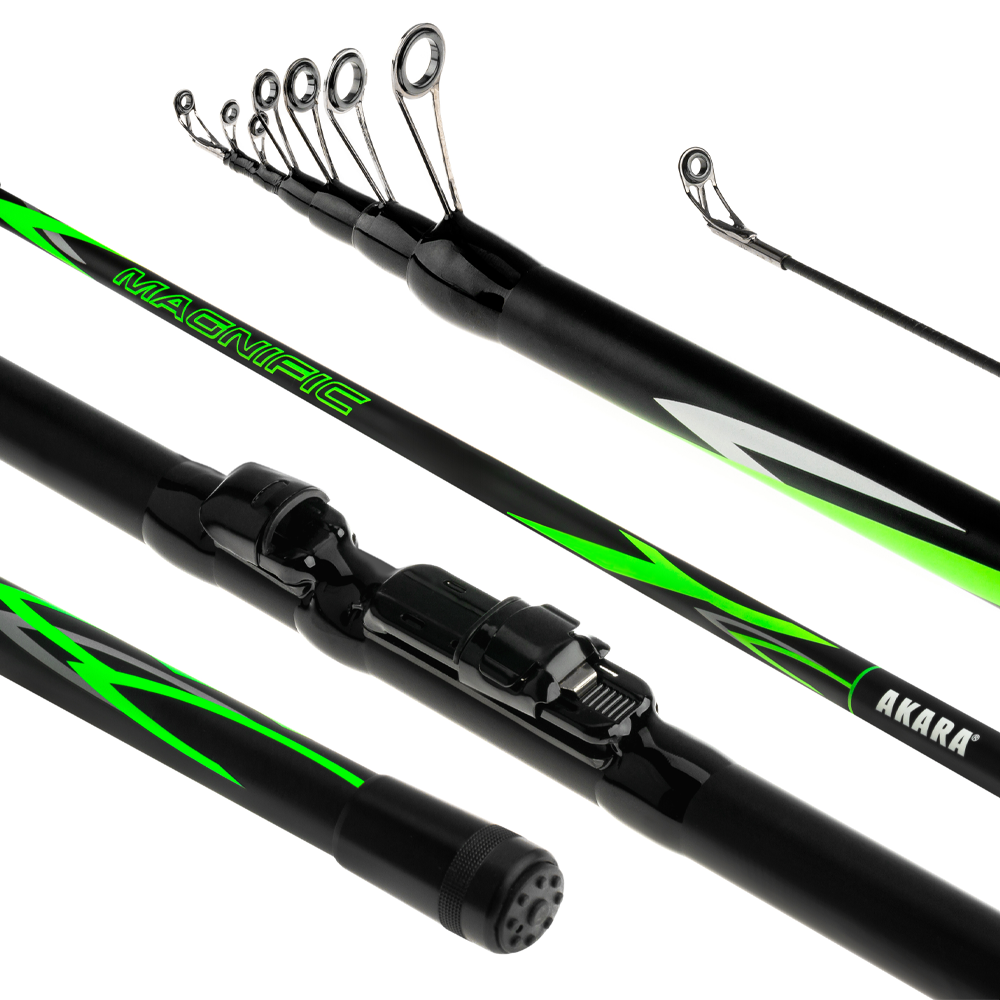 Teleskopisks makšķerkāts LB AKARA «MAGNIFIC TX-30» 6.00m, tests 20-50g - Image 2