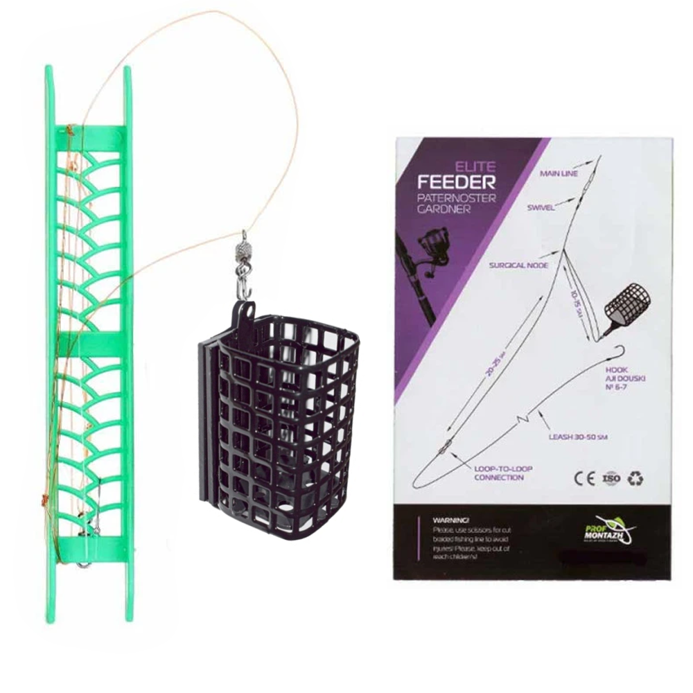 Gatavā feeder sistēma Prof Montazh Paternoster Gardner - 50g