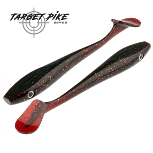 Silikona māneklis AKARA SOFTTAIL "Jobe Target Pike" 200mm (1gb)- 11