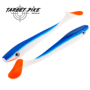 Silikona māneklis AKARA  SOFTTAIL "Jobe Target Pike" 200mm (1gb)- K9