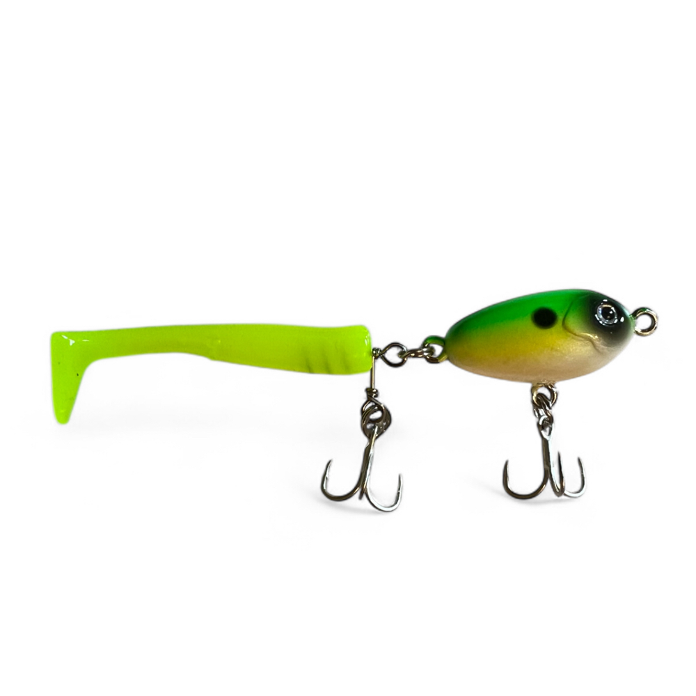 Džerks J Fishing Baby Chunk #Green Minnow