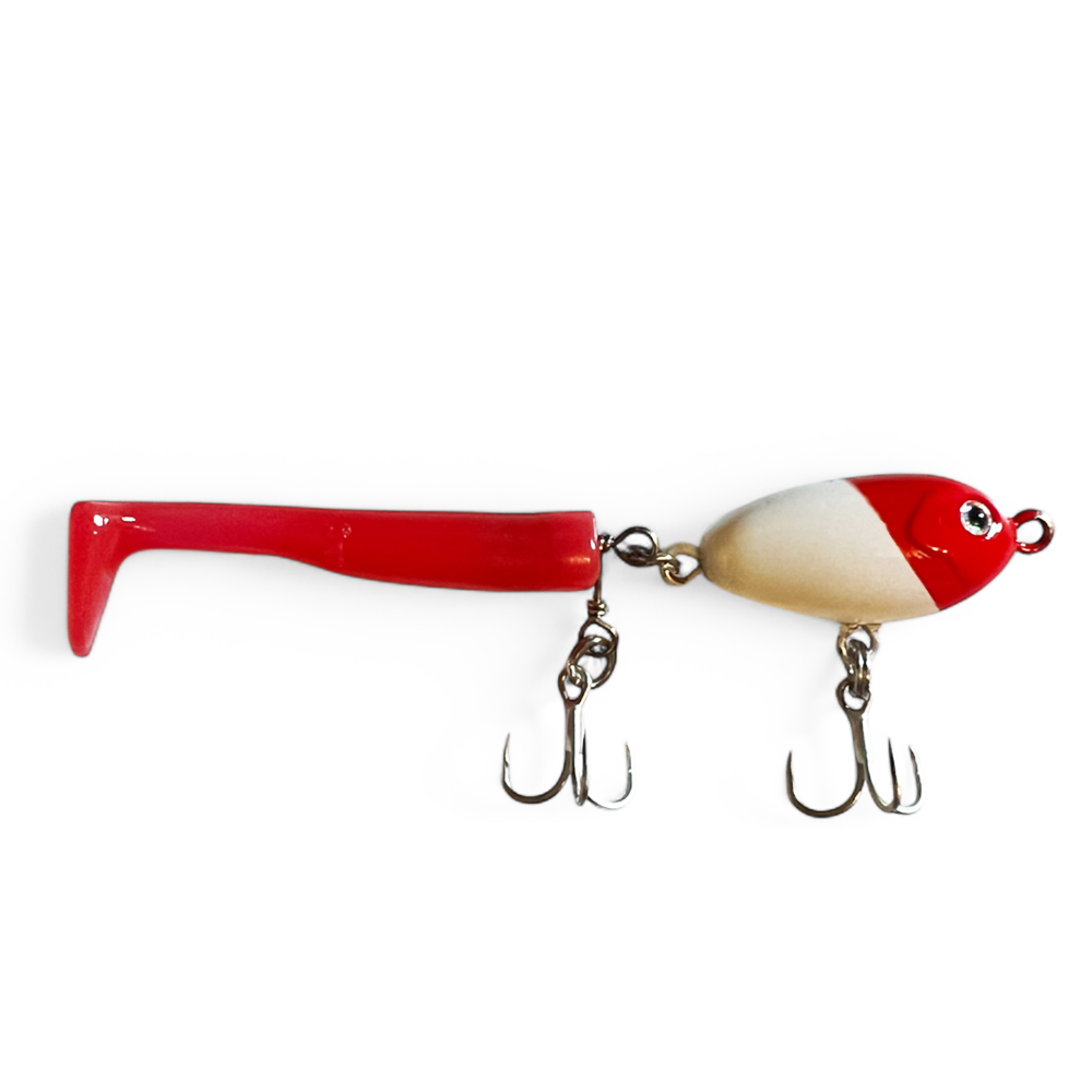 Džerks J Fishing Baby Chunk #Red White Red