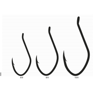Vienžubura āķis Konger DREAD CAT Power Game Hook #6/0
