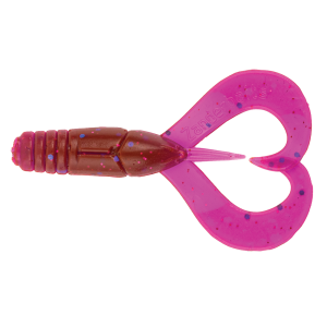 Silikona māneklis ZanderBaits Crazy Craw 1.8' Pink LOX UV