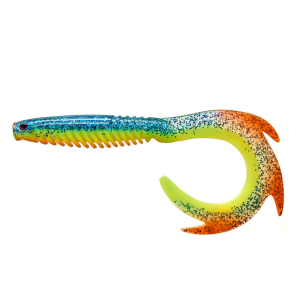 Silikona māneklis Bite On DRAGONFIRE 120mm #16 Sunset