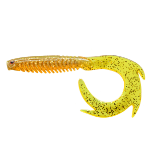 Silikona māneklis Bite On DRAGONFIRE 120mm #28 Caramel Oil