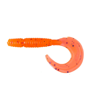 Silikona māneklis ZanderBaits Moon Tail 2.4'/1.8' Orange UV