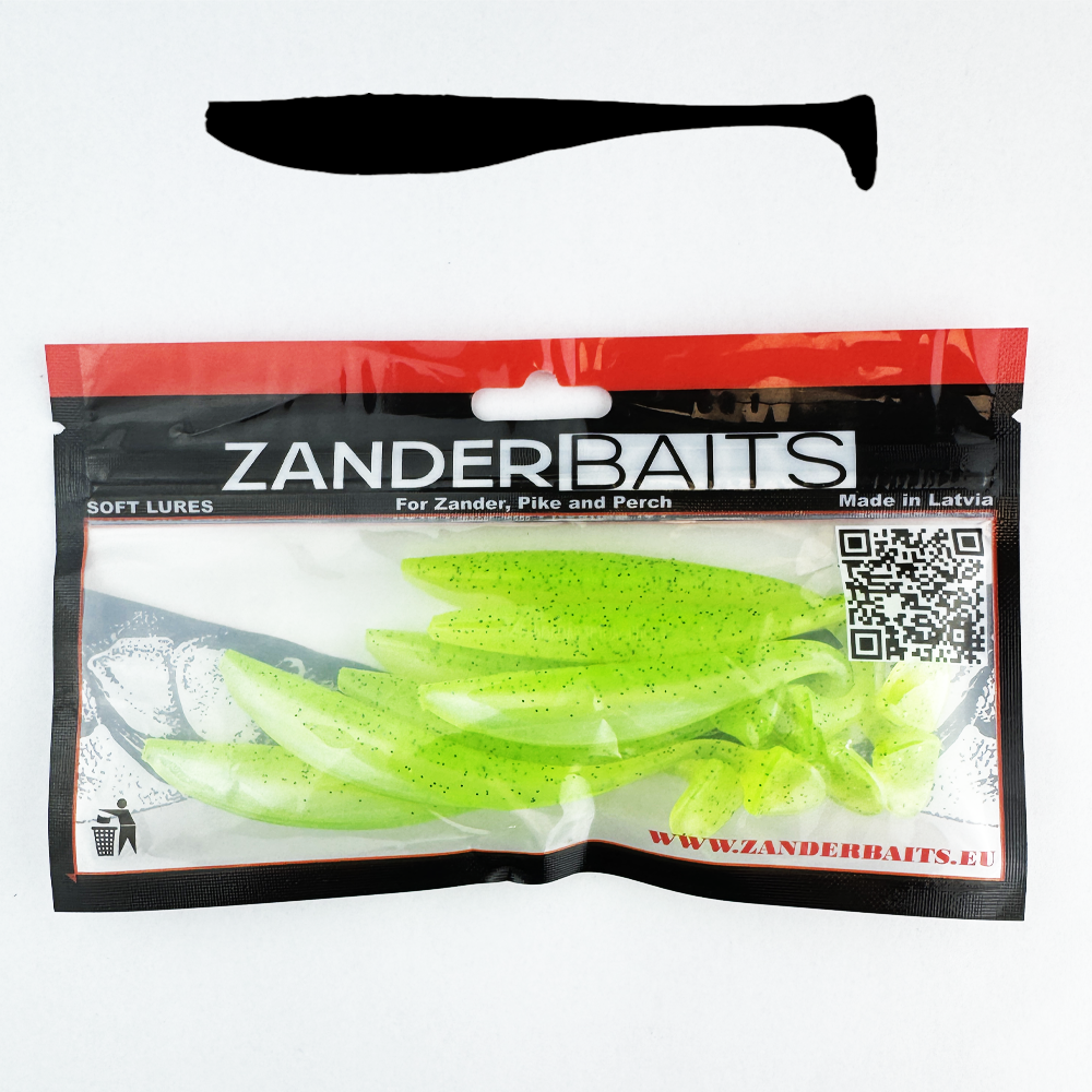 Silikona māneklis ZanderBaits Zander Shaker FAT Exclusive 4'/10cm #F1