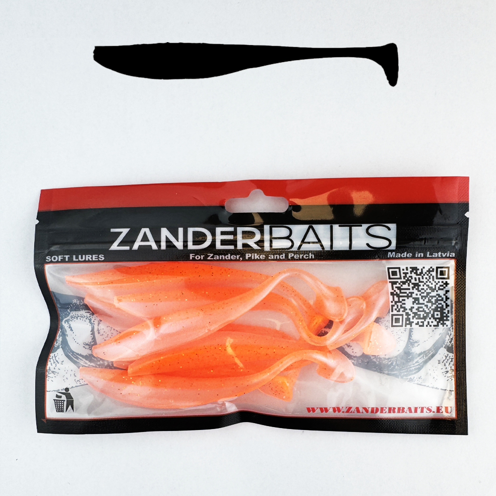 Silikona māneklis ZanderBaits Zander Shaker FAT Exclusive 4'/10cm #F10