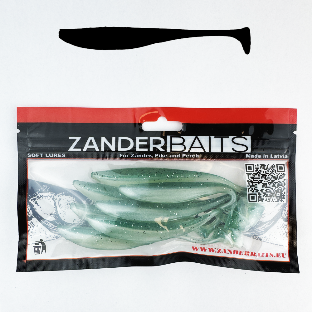 Silikona māneklis ZanderBaits Zander Shaker FAT Exclusive 4'/10cm #F12
