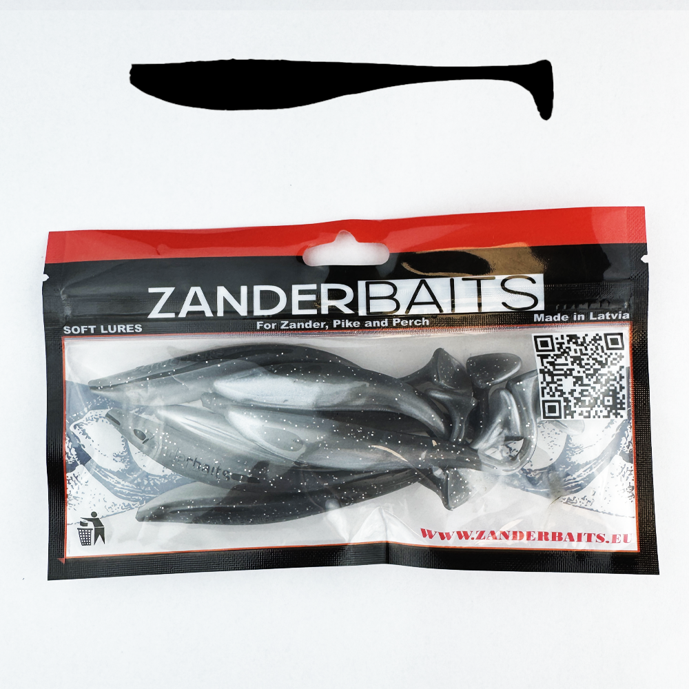 Silikona māneklis ZanderBaits Zander Shaker FAT Exclusive 4'/10cm #F4