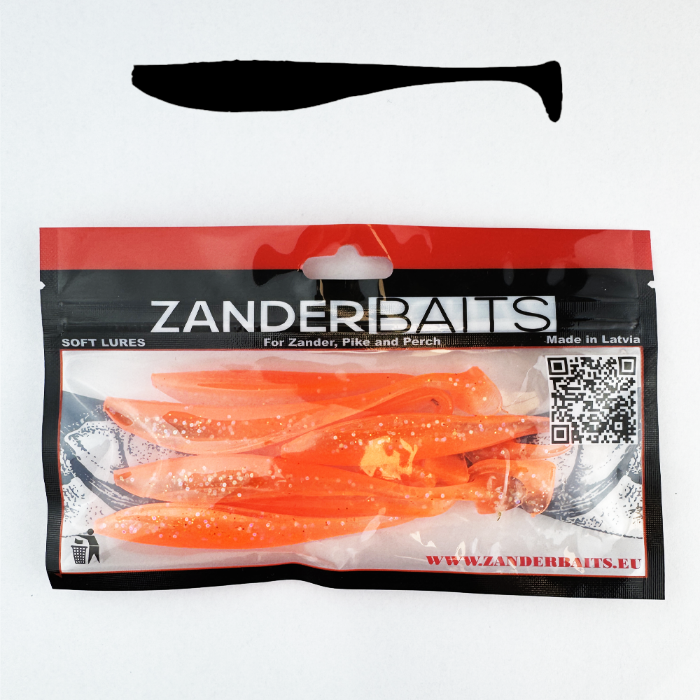 Silikona māneklis ZanderBaits Zander Shaker FAT Exclusive 4'/10cm #F5