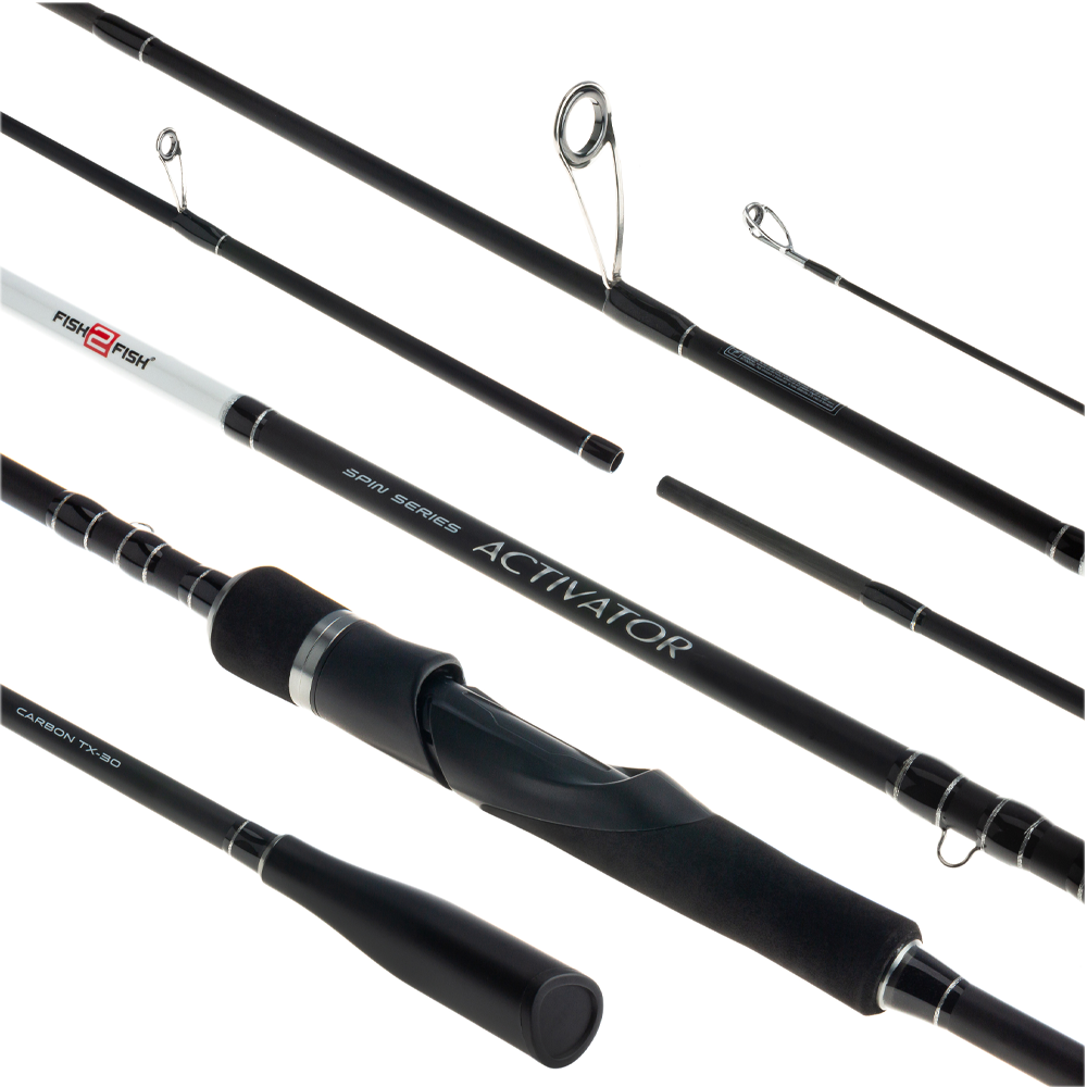 Spinings Fish2Fish"Activator" 802 ML 2.40m, tests 3-20g - Image 2